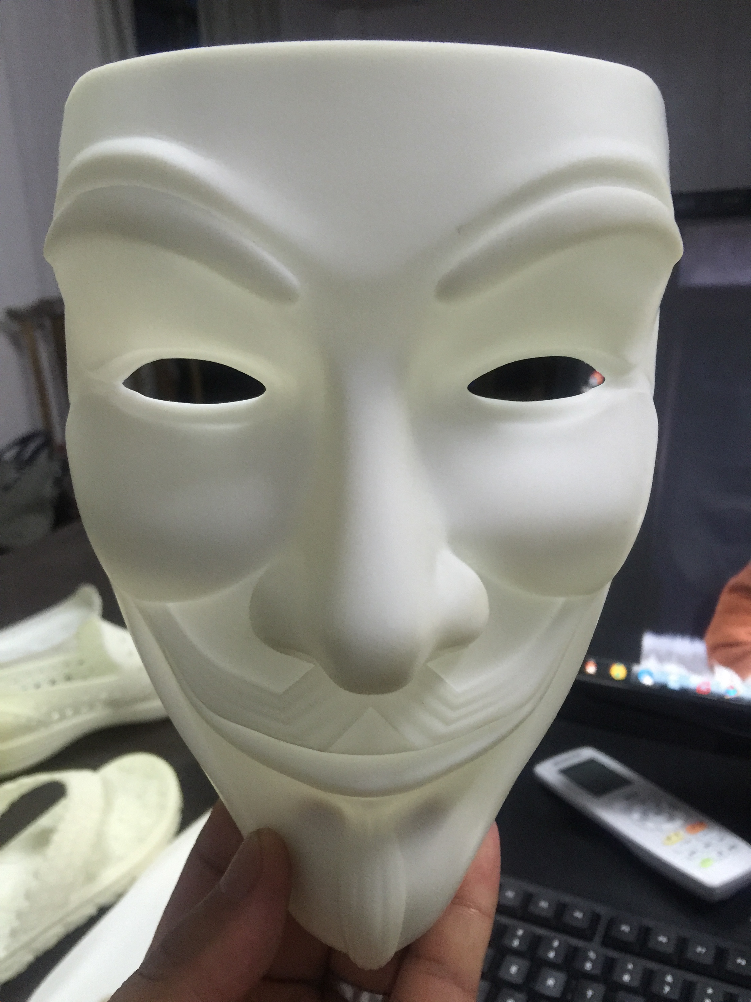 用3D打印技术制作脸部模型