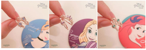 迪士尼公主戒指之独一无二的3D打印戒指案例